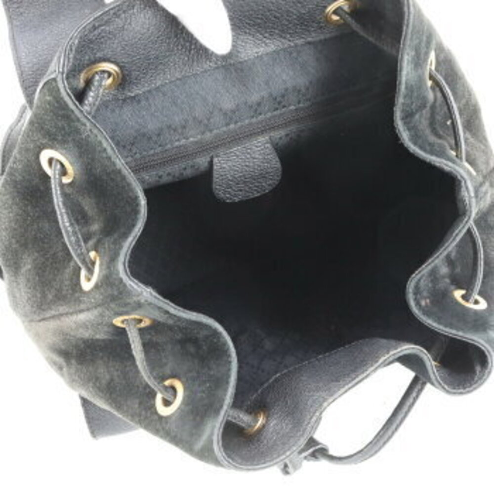 Gucci Bamboo leather backpack black - Picture 7 of 9